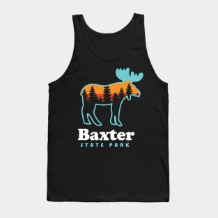 Baxter State Park Camping Moose Trails Maine Tank Top
